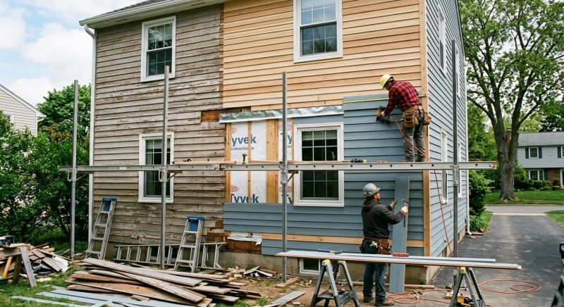 Siding Service project example